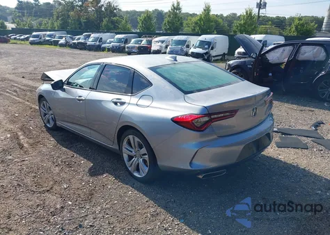 2021 Acura Tlx Technology Package z USA, uszkodzony, nr VIN 19UUB5F46MA007037